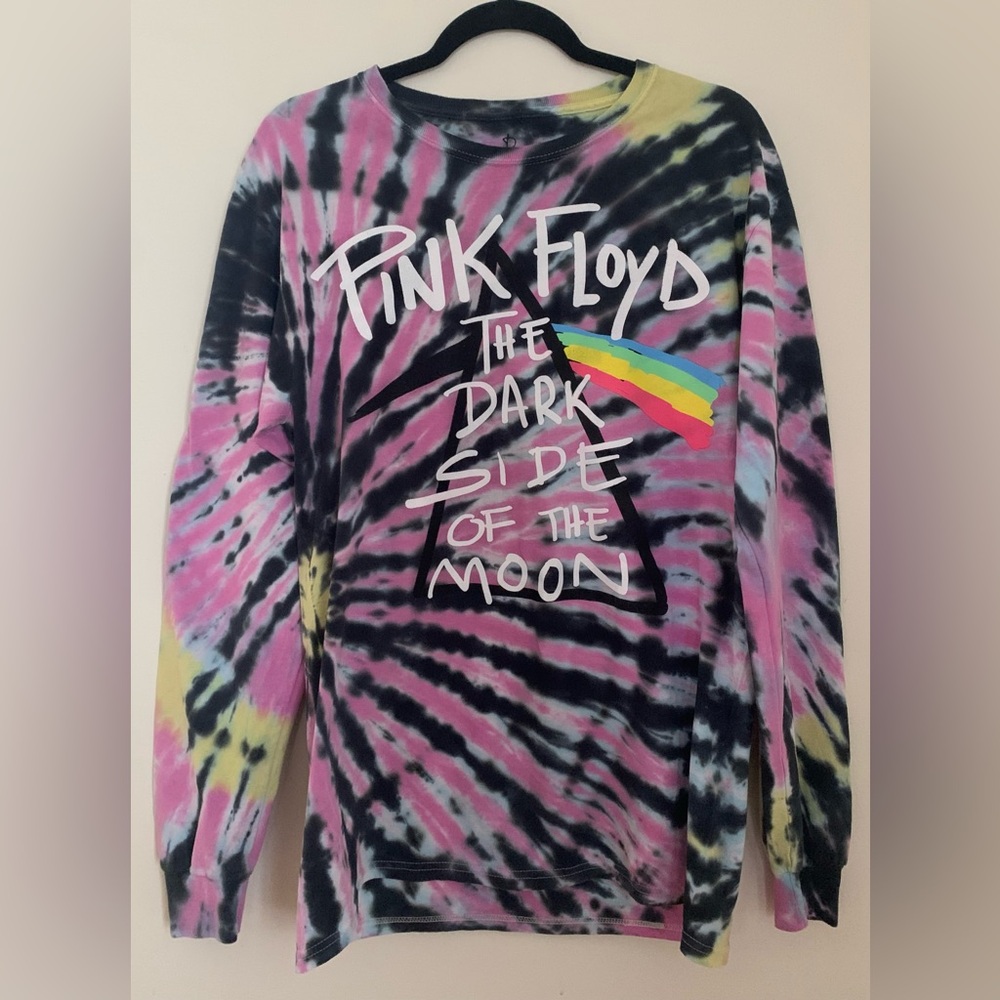 Pink Floyd Tie-Dye Long Sleeve TSHIRT